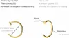 Nasenpiercing, Nasenstecker Titan Nasenring offen PLATTE Produktbild-Vorschau 4