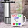 Trendation - Emaille Tasse Ostern Ostergeschenke Kinder Produktbild-Vorschau 3