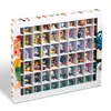 A display box filled with small collectible figurines, arranged in a grid. Produktbild-Vorschau
