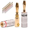 Bananenstecker 4mm vergoldet 20x Stecker NEXMEX Produktbild-Vorschau 1