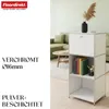 Metallregal Concept Epure MK-107, Weiß, 4-stöckiges Produktbild-Vorschau 3