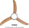 Klarstein El Paso - ventilátor a stropní svítidlo, 132 cm, Náhled obrázku produktu 6