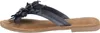 Lazamani Daisy Damen Leder-Zehentrenner Black Größe 41 Produktbild-Vorschau 13