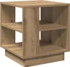 vidaXL Konferenční stolek Artisan dub 40x40x43 cm materiál Náhled obrázku produktu 5
