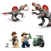 LEGO Jurassic World Flucht des Spinosaurus - Spielzeug-Dino Produktbild-Vorschau 4