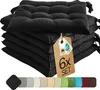 Sitzkissen Stuhlkissen Indoor & Outdoor 6er Set 40x40 cm - Produktbild-Vorschau 1