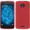 PhoneNatic Case kompatibel mit Lenovo Moto C Plus - rot Produktbild-Vorschau 1
