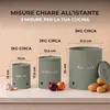 KOOK TIME Porta patate, cipolle e aglio, set da 3, rotondi, Anteprima dell’immagine prodotto 8