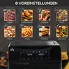 HOMCOM Dual Zone Heißluftfritteuse 8-in-1 8L Airfryer 2 Produktbild-Vorschau 5
