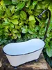 Pflanzschale Badewanne Emaille-Optik mit Brause, Produktbild-Vorschau 1