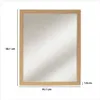 5five Spiegel/Wandspiegel - 44 x 54 cm - mdf/Bambus/Glas - Produktbild-Vorschau 3