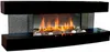 CHEMIN'ARTE - Elektrischer Wandkamin Lounge Schwarz 120 cm Produktbild-Vorschau 4