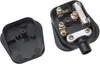 Prise UK noire pour montage sur câble Maclean modèle MCE193 Voir les images du produit 2