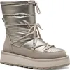 A single beige and silver boot is shown against a white background. Produktbild-Vorschau