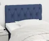 vidaXL Kopfteil Blau 80x7x78/88 cm Stoff Produktbild-Vorschau 2