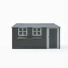Stahl Gerätehaus 10,21 m², abri de jardin avec 3 fenêtres, Voir les images du produit 11