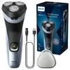 Philips X3063/00, rasoio rotante, nero, blu, SkinProtect, Anteprima dell’immagine prodotto 1