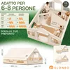 Tenda gonfiabile ELONEO per campeggio  adatta per famiglie Anteprima dell’immagine prodotto 7