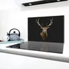 Glasschutzplatte für den Herd 80x52 Hirsch Produktbild-Vorschau 3