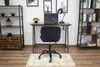 Silla de oficina negra, modelo NOTO VELVET Vista previa de la imagen del producto 11