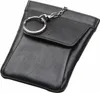 Esquire Leder Schlüsselmäppchen Logo Quick Key Case Black Produktbild-Vorschau 4