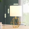 Lampa stołowa EDISHINE, nowoczesna lampa nocna z żarówką Podgląd zdjęcia produktu 4