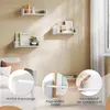 WOLTU Wandregale 3er Set, Hängeregal mit Metallstange, Produktbild-Vorschau 7