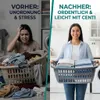 Wäschewanne 3er Set, große Wäschekörbe 55 x 37 x 20 cm, 30 Produktbild-Vorschau 4
