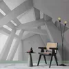 Vlies Fototapete - White Construction 200x140 cm 3D Produktbild-Vorschau 1