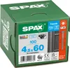 SPAX Fassadenschrauben BLAX Schwarz 4 5x50 mm 200 Stück, Produktbild-Vorschau 14