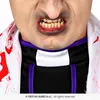 Costume da prete zombie per uomo, taglia:L Anteprima dell’immagine prodotto 12