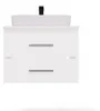Mobiletto da bagno NEL 60, bianco, sospeso, 2 cassetti, 60 Anteprima dell’immagine prodotto 29