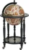 A vintage-style globe bar on a stand with wheels. Anteprima dell’immagine prodotto
