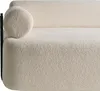 BELIANI 2-Sitzer Sofa Cremeweiß Bouclé Gepolstert mit Produktbild-Vorschau 8