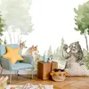 Muralo Selbstklebende Fototapete Für Kinder WALDTIERE Produktbild-Vorschau 6