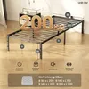 KUTAS Klassische Betten 90x200, Metallbett Schwarz mit 32 Produktbild-Vorschau 6