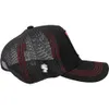 CAPSLAB Looney Tunes HFT Trucker Mesh Cap TAZ 1 Black/Red Produktbild-Vorschau 8