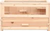 vidaXL Gabbia per criceti 60x30x35 cm in legno massiccio Anteprima dell’immagine prodotto 3