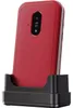 Doro Leva E22, Großtastenklapphandy, 4G, rot-weiß Produktbild-Vorschau 2