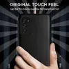 Housse silicone pour Motorola Moto G22 Housse matte noire Voir les images du produit 6