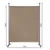 Paravent Outdoor Wetterfest 150 x 190 cm Beige | Raumteiler Produktbild-Vorschau 3
