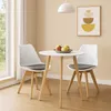 2er Set Design-Stühle mit Sitzpolster Esszimmerstühle im Produktbild-Vorschau 2