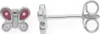 JuwelmaLux Schmetterling Ohrstecker 925 Silber JL10-06-1192 Produktbild-Vorschau 1