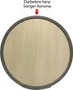 Sofra runder Holztisch mit Klappbeinen, Durchmesser 70 cm, Produktbild-Vorschau 2