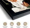 MuchoWow® MuchoWow® Gerahmtes Poster Blumen - Rosen - Produktbild-Vorschau 3