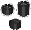 INF Schwarze quadratische Möbelerhöher - 5cm Höhe - 4er Set Produktbild-Vorschau 6