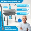 Tabouret de douche KESSER® réglable en hauteur, tabouret de Voir les images du produit 3