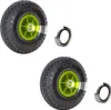 2x Sackkarrenrad Luftrad 260 x 85 mm 3.00-4 Bollerwagenrad Produktbild-Vorschau 1