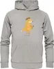 Mr. & Mrs. Panda Bedruckter Hoodie Fuchs Blumen Größe S - Produktbild-Vorschau 1
