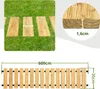 Floranica Gartenweg aus 100% Holz, 30 cm x 6 m, Natur, Produktbild-Vorschau 2